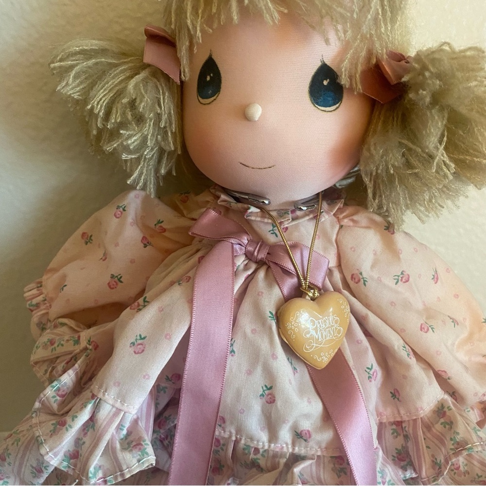 1985 💗Precious Moments Last Forever by Applause Dolls Set Boy & Girl - Picture 3 of 14